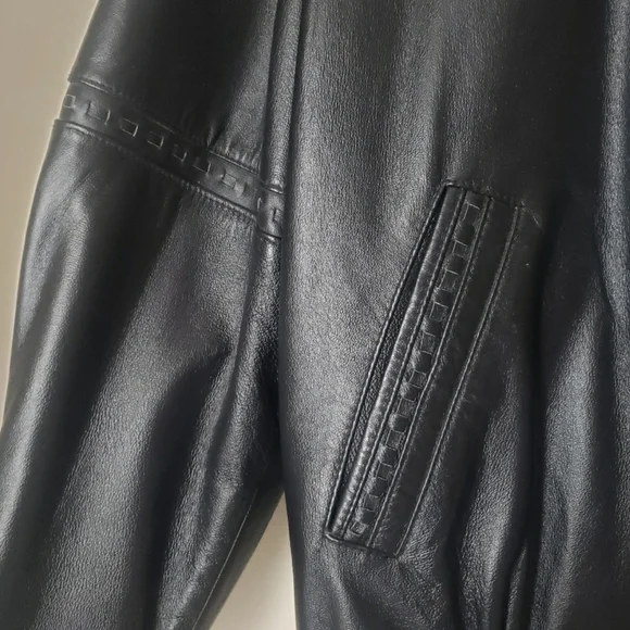 Vintage Niko Genuine Leather Designs Jacket